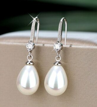 Tear drop pearls
