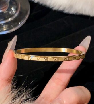 Roman numeral bracelet