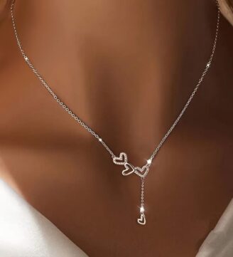 Heart neckchain - available in gold and silver