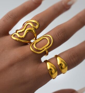 Gold Fashion Rings