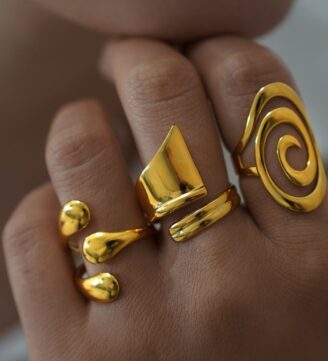 Gold Fashion Rings