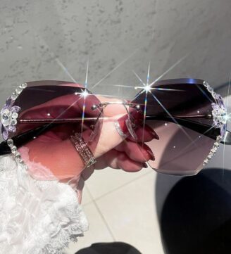 Ladies Crystal Sunglasses