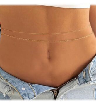 Ladies waist chain double layered
