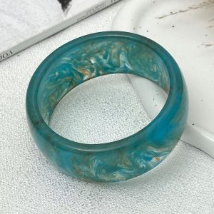 Cyan Ceramic Bracelet