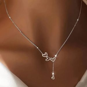 Heart neckchain - available in gold and silver