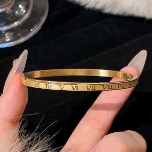 Roman numeral bracelet