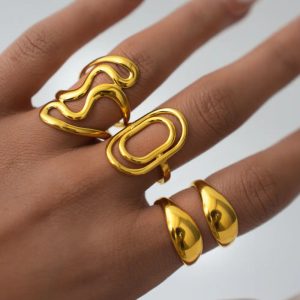 Gold Fashion Rings