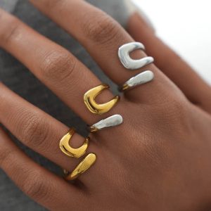 Gold/Silver Fashion Rings