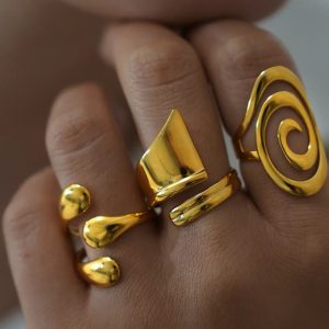 Gold Fashion Rings