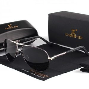 Mercedes Benz Men's Sunglasses Black & Silver