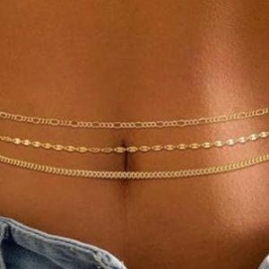 Ladies waist chain triple layered