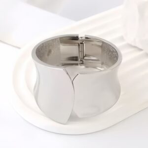 Silver Plated Large Bracelet
