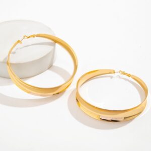 Thick Gold Plated Hoops