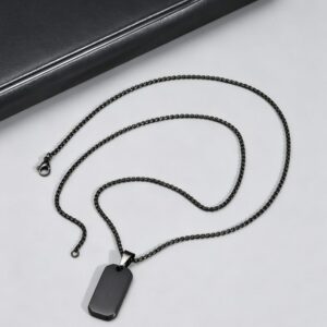 Men's Silver Neck Chain with Pendant
