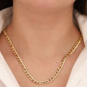 Unisex Gold Plated Neck Chain