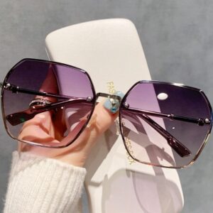 Ladies' Hexagon Shaped Sunglasses