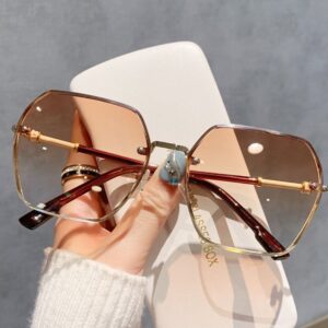 Ladies' Hexagon Shaped Sunglasses